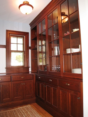 Cabinetry in the Pantry