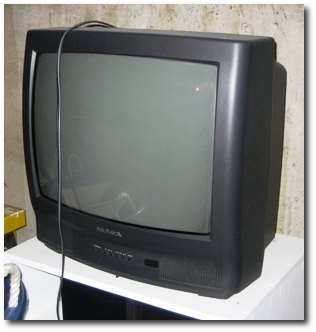 Old TV in the Basement
