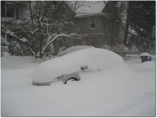 Snow Day Car