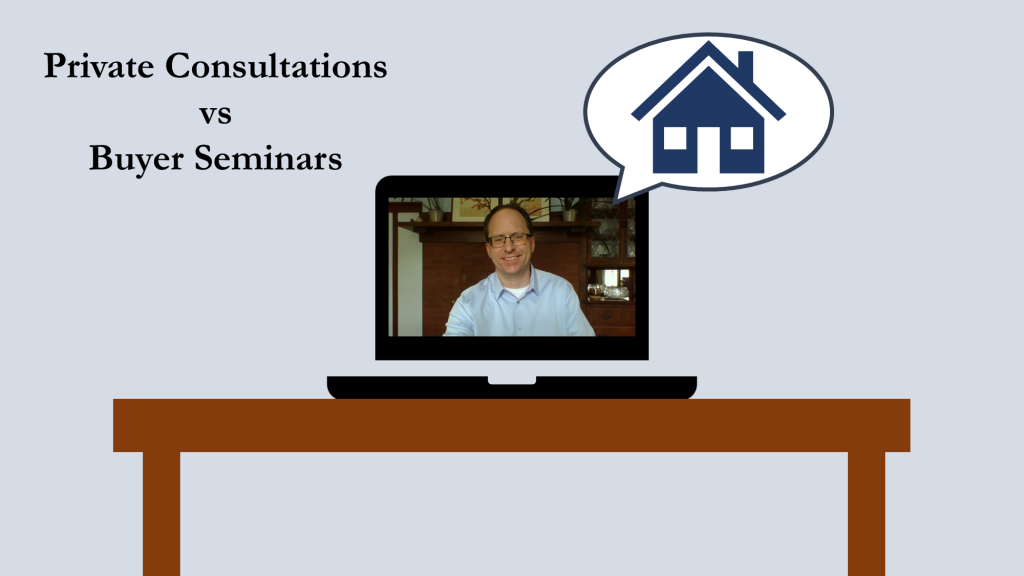 2020-05-01 Private Consultations vs Buyer Seminars
