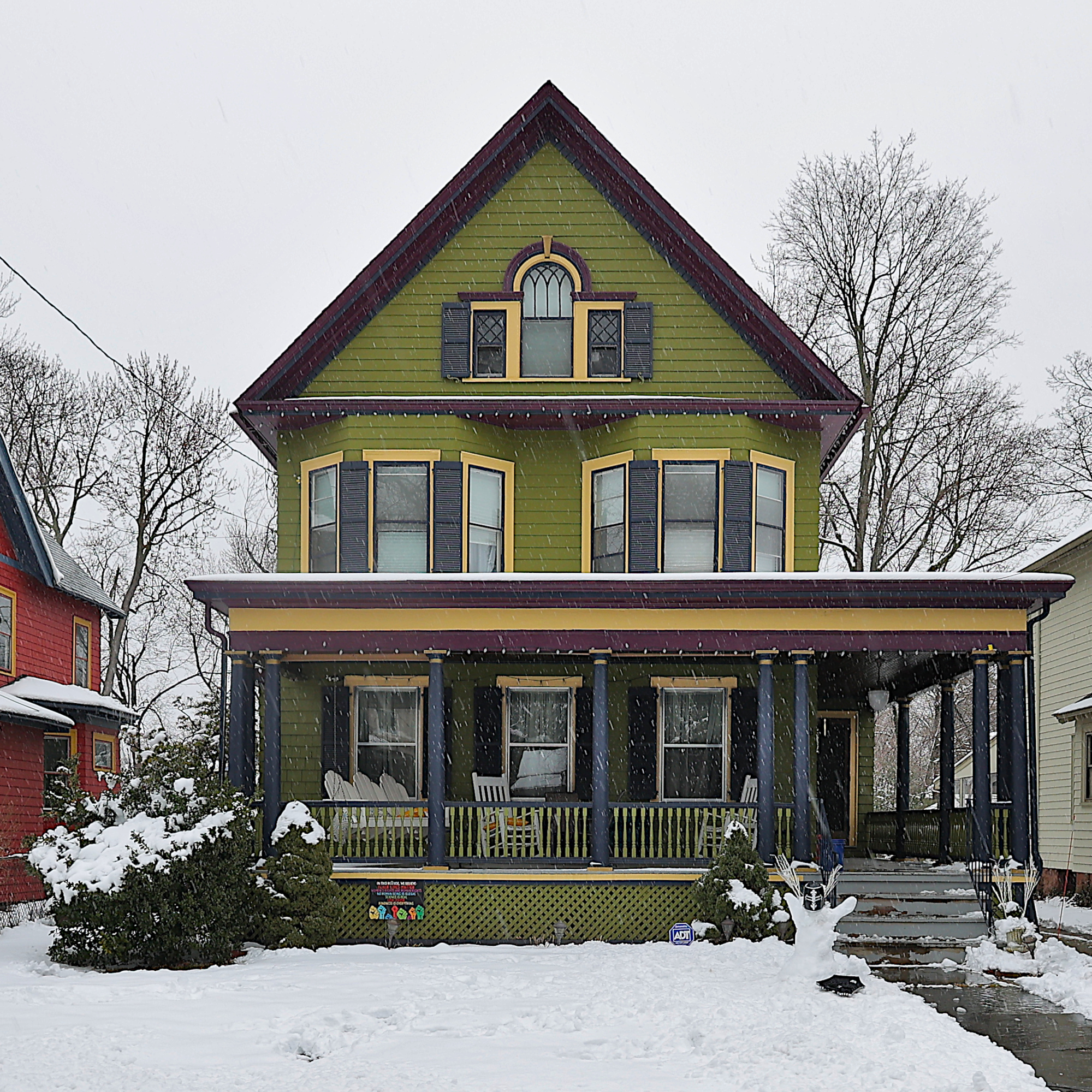 A Victorian in Snow